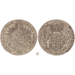 II. József tallér 1782 B