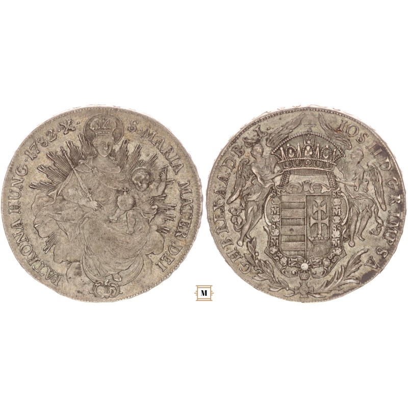 II. József tallér 1782 B