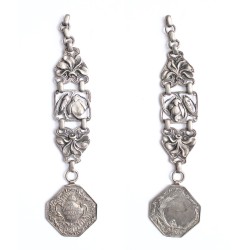 A Sportvilág verseny díja szecessziós ezüst tiszti lánc