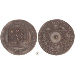 I. Lipót magyar város bányapénze 1691