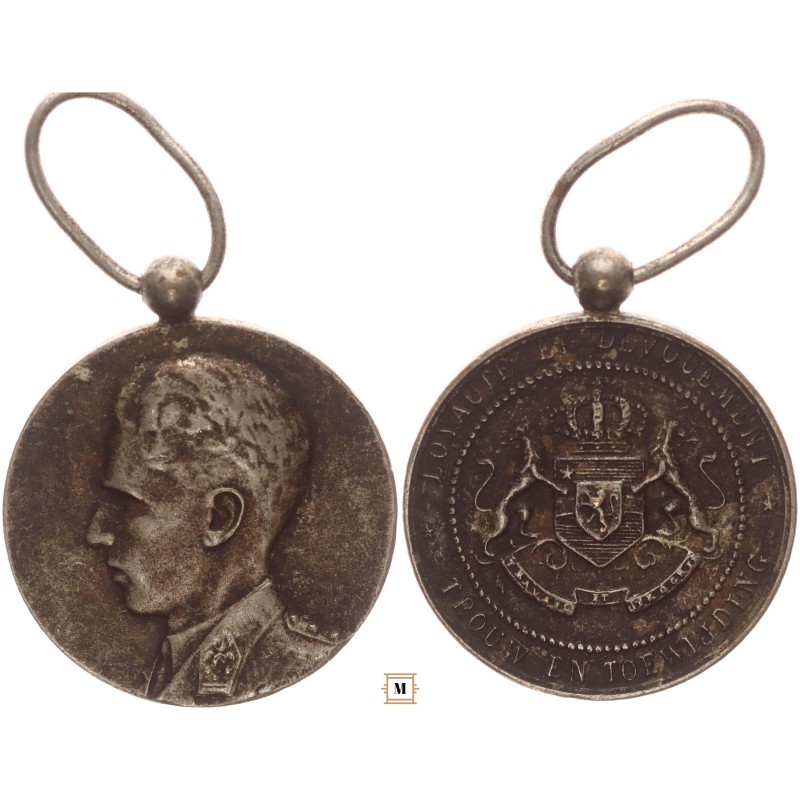 Belga Kongó ezüst szolgálati érdemérem bennszülöttek részére