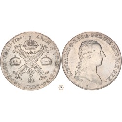 II. József koronatallér 1784 B