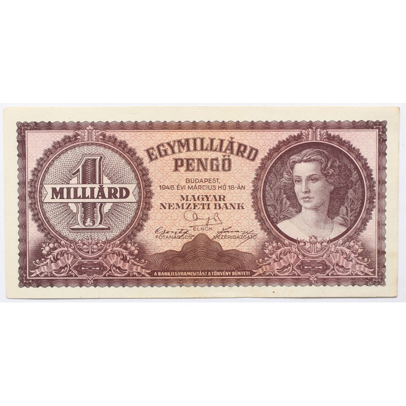 Egymilliárd pengő 1946