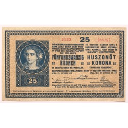 25 korona 1918