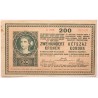 200 korona 1918 hullámos hátlap