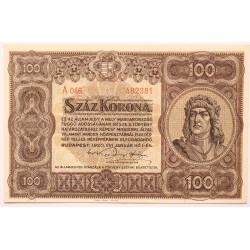 100 korona 1920
