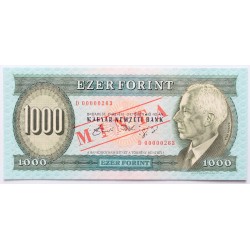 1000 forint 1992 MINTA