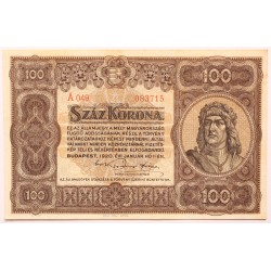 100 korona 1920