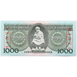 1000 forint 1992 MINTA