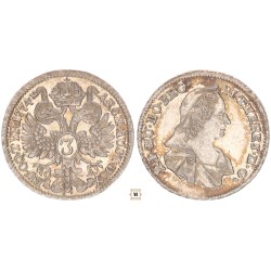 Mária Terézia 3 krajcár 1774 CA Bécs