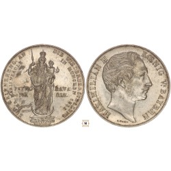 Bajorország 2 gulden 1855
