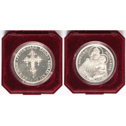 Erdő Péter bíboros ezüst emlékérem