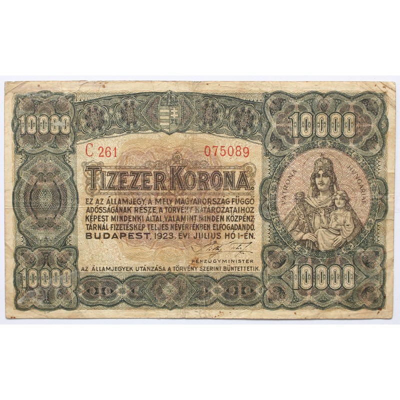10000 korona 1923