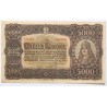 5000 korona 1923 Magyar Pénzjegynyomda