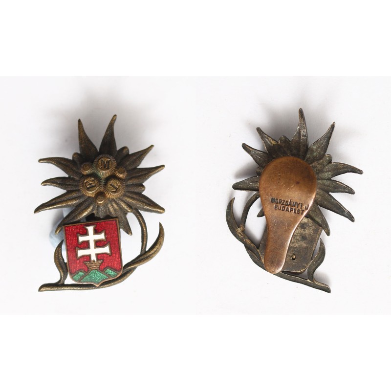 MTE Magyar Turista Egyesület jelvény, Morzsányi, Horthy-kor