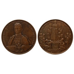 IV. Károly 1887-1922 bronz érem