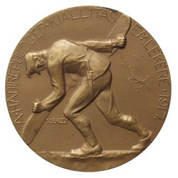 A hadirepülőgép kiállítás emlékére 1917 érem