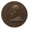 Tisza István halálára 1918. X. 31. bronz plakett