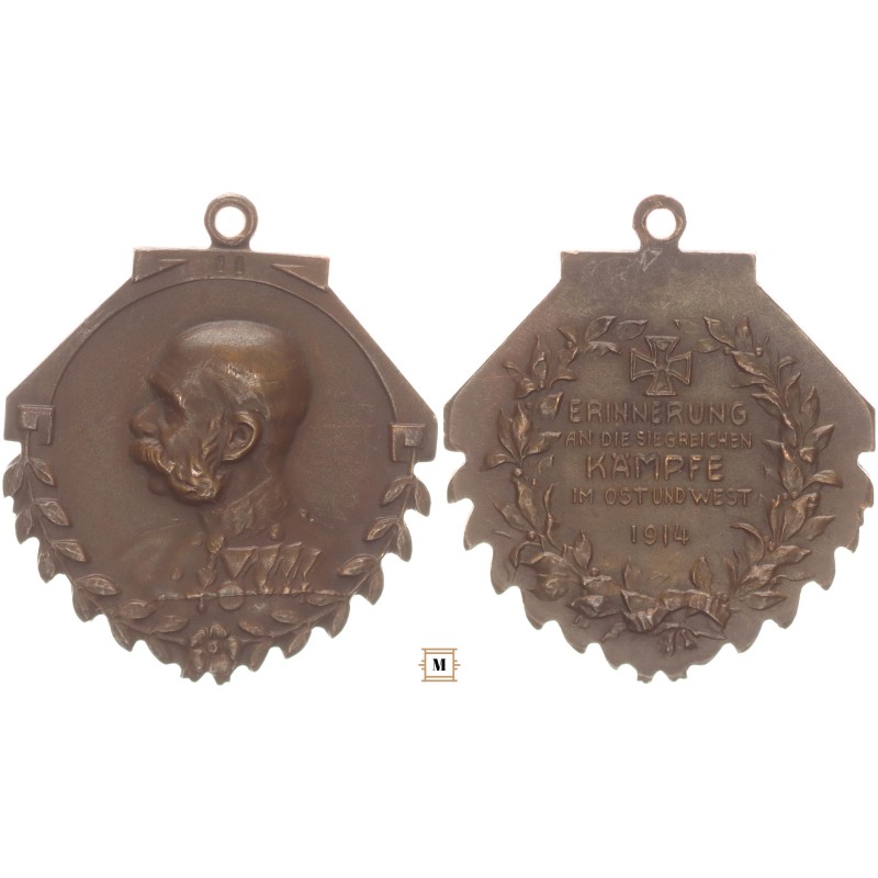 Ferenc József patrióta medál