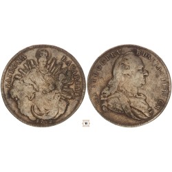 Bajorország, Károly Tivadar tallér 1782