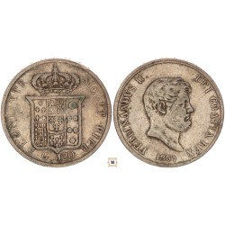 Olaszország, Nápoly - Szicília II. Ferdinánd 120 grana 1857