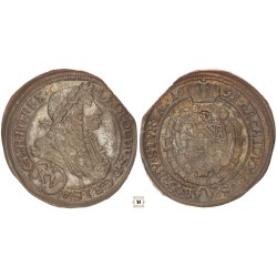 I. Lipót 15 krajcár 1695 IA Graz