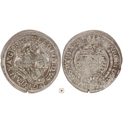 I. Lipót 6 krajcár 1681 Graz R!