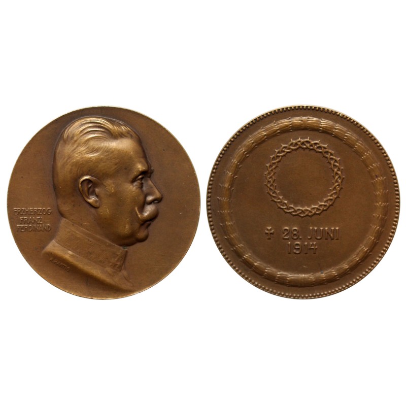 Ferenc Ferdinánd halálára emlékérem 1914