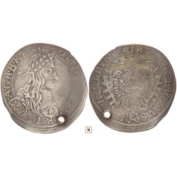 I. Lipót 15 krajcár 1663 Bécs