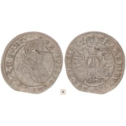 I. Lipót 1 krajcár 1699 FN Oppeln