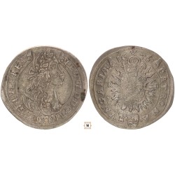 I. Lipót 15 krajcár 1676 KB