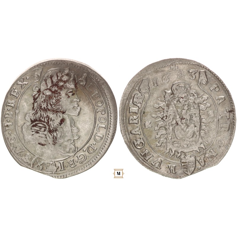 I. Lipót 15 krajcár 1683 KB