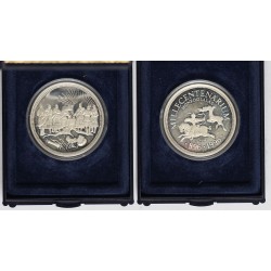 Millecentenárium 896-1996 ezüst emlékérem