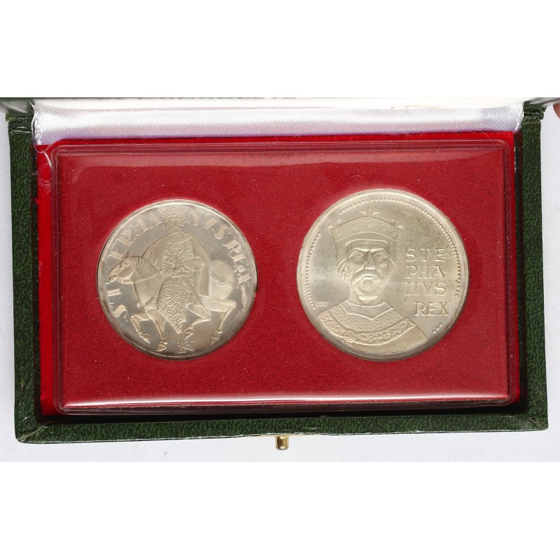 50-100 forint Szent István 1972 zöld MNB tokban