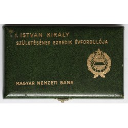 50-100 forint Szent István 1972 zöld MNB tokban