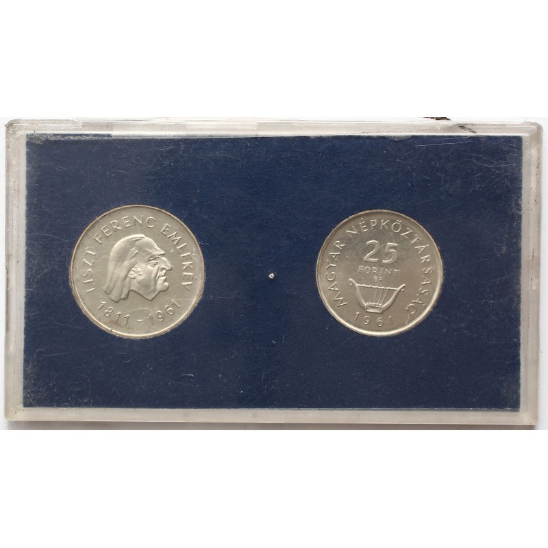 25-50 forint Liszt Ferenc 1961 BP MNB tokban