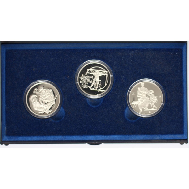 Orvosi Éremsor ezüst éremszett: Fodor, Korányi, Semmelweis