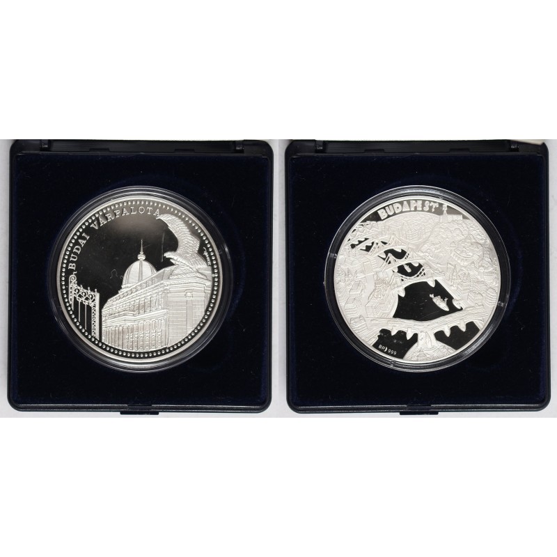 Budai Várpalota ezüst érem
