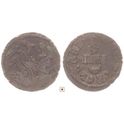 IV. Béla 1235-70 denár ÉH 256 korabeli hamis