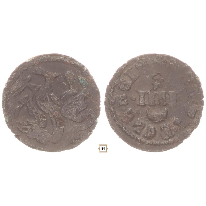 IV. Béla 1235-70 denár ÉH 256 korabeli hamis