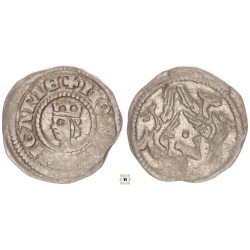 V. István /IV.Béla/ 1245/1270-72 denár ÉH 268