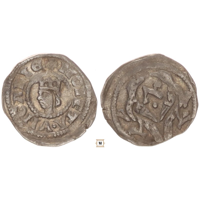 V. István /IV.Béla/ 1245/1270-72 denár ÉH 268