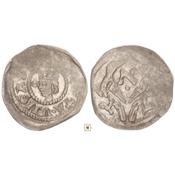 V. István /IV.Béla/ 1245/1270-72 denár szigla ÉH 268