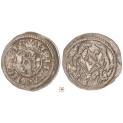 V. István /IV.Béla/ 1245/1270-72 denár ÉH 268