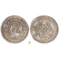 V. István /IV.Béla/ 1245/1270-72 denár ÉH 268