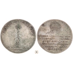 Mária Ludovika pozsonyi koronázási zseton 1808