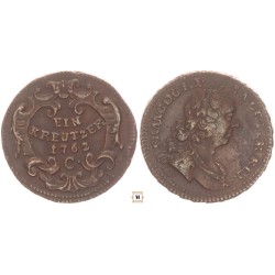 Lotharingiai Ferenc 1 krajcár 1762 C