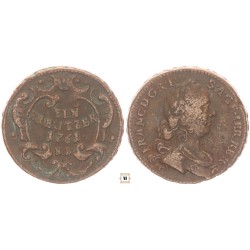 Lotharingiai Ferenc 1 krajcár 1761 NB