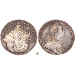 Bajorország, III. Miksa József tallér 1772 A