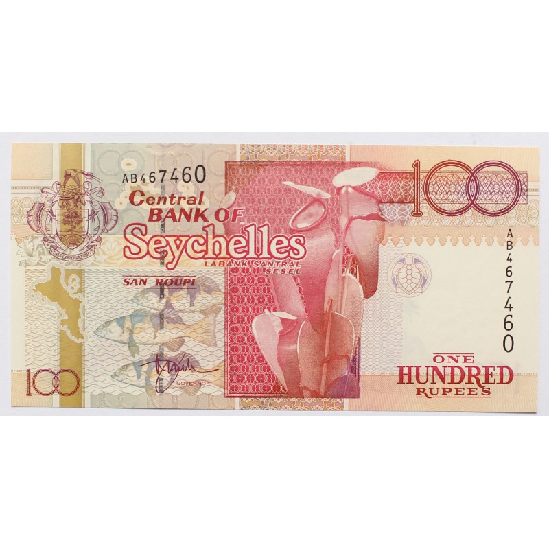 Seychelles - szigetek 100 rúpia én. /2001/